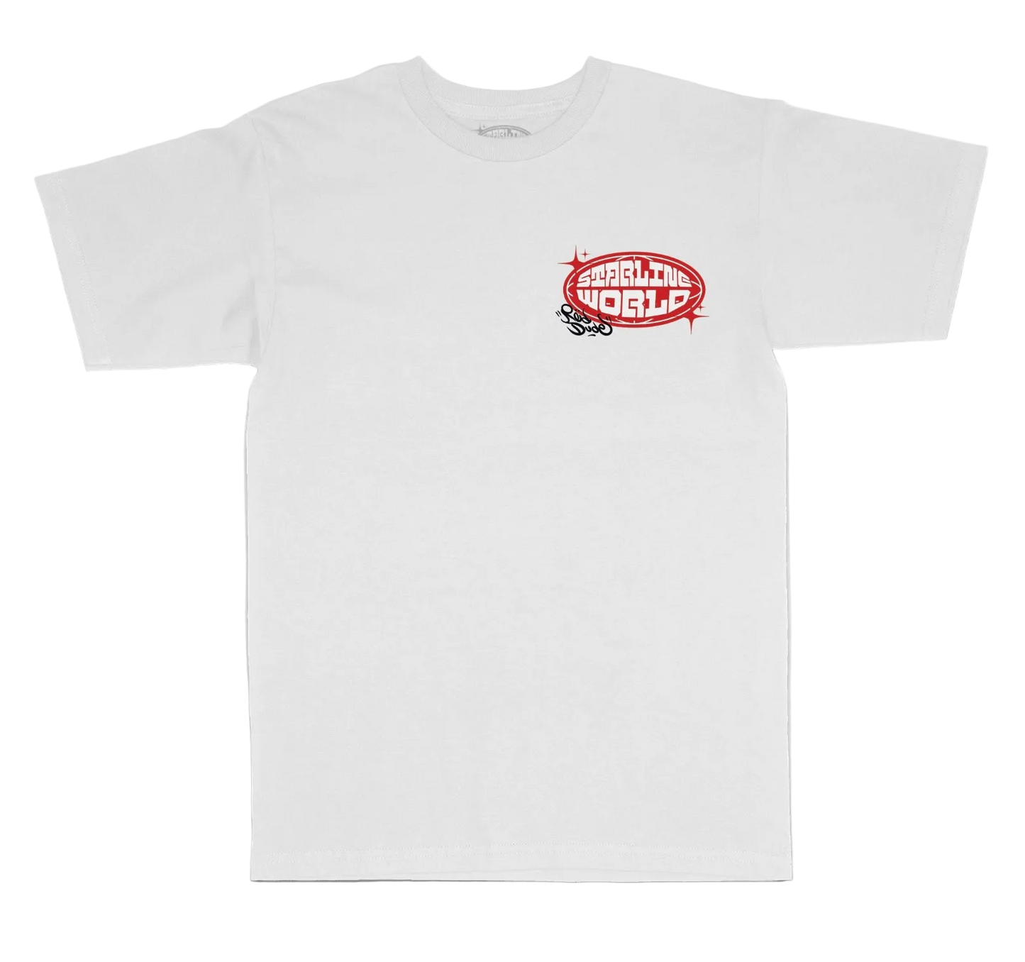 StarlineWorld (Black-RedDude) Tee