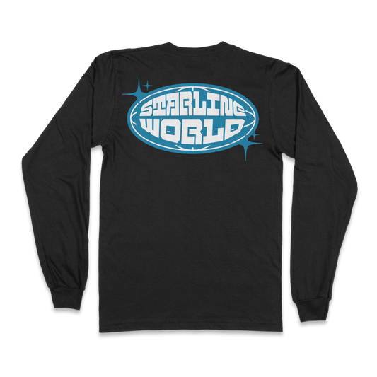 StarlineWorld (Black-Blue) Long Sleeve