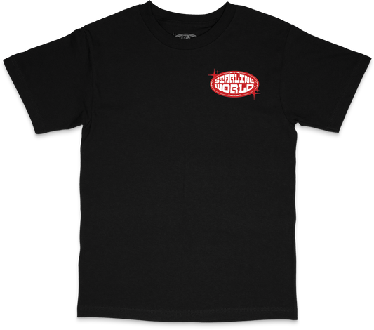 StarlineWorld (Black-Red) Tee