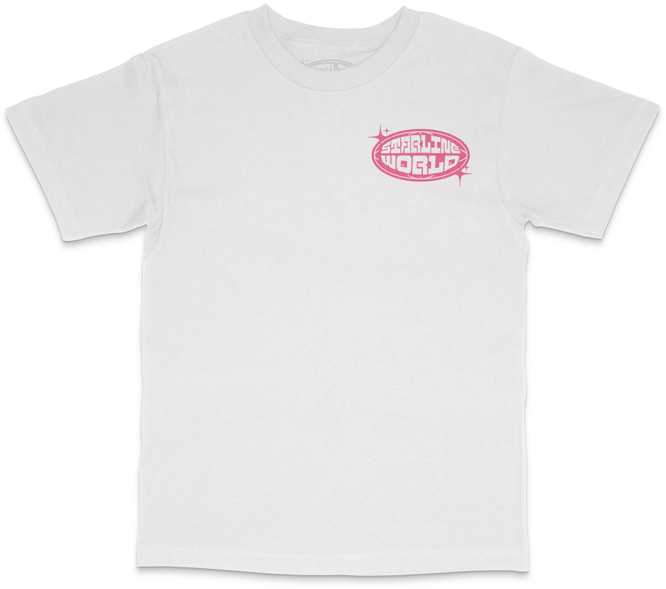 トップス PROFESSIONAL S/S T-SHIRT WHITE x PINK XL StarlineWorld (White-Pink) Tee