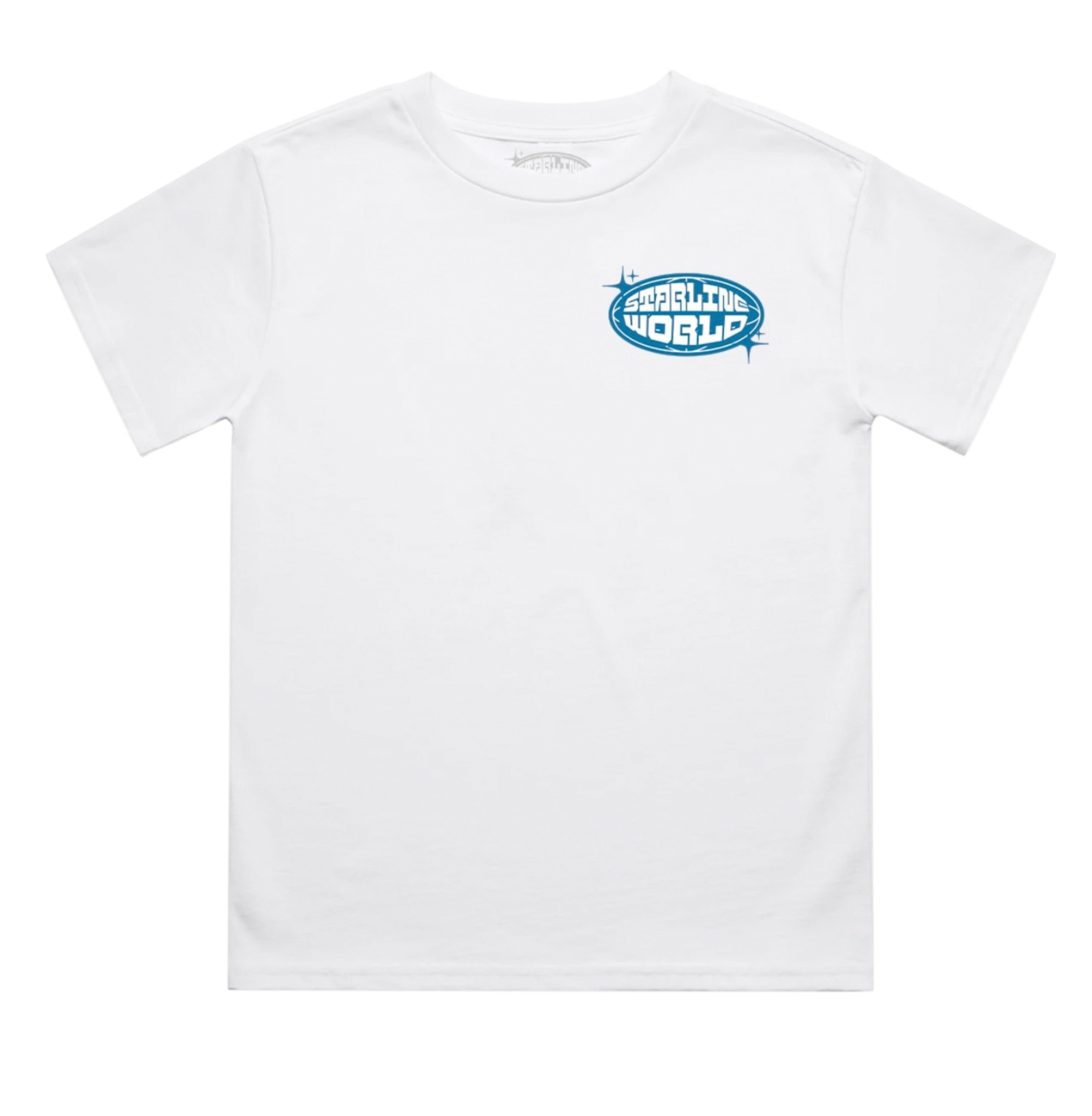 StarlineWorld KIDS (White-Blue) Tee