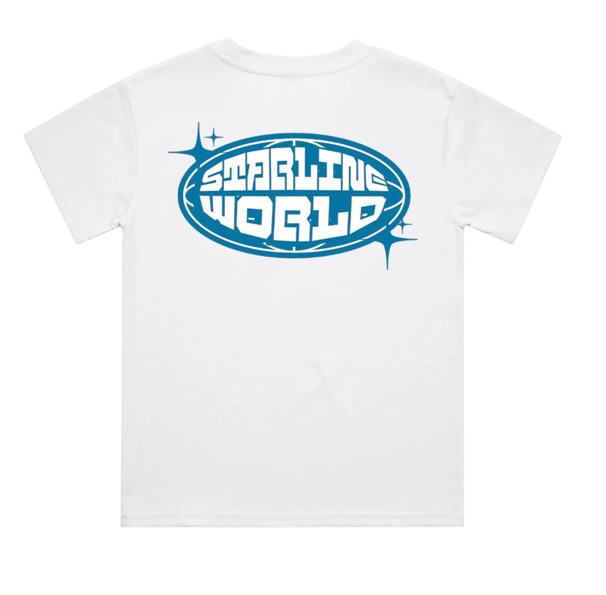 StarlineWorld KIDS (White-Blue) Tee