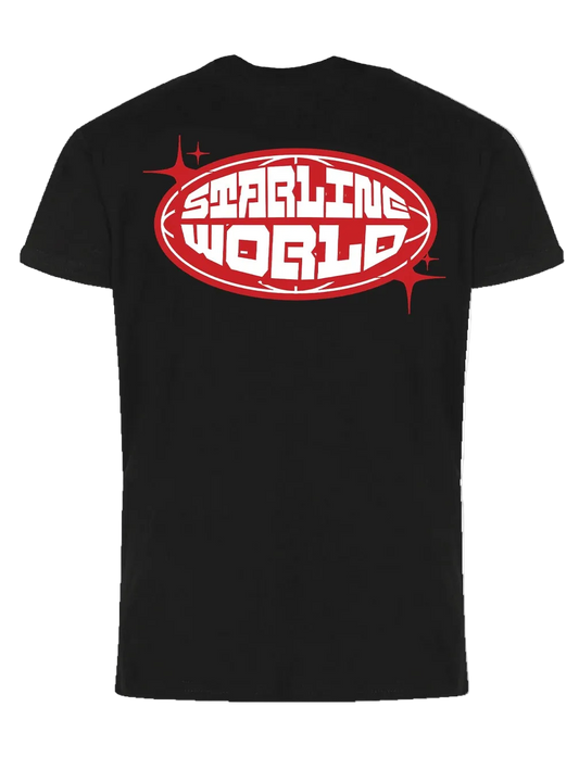 StarlineWorld KIDS (Black-Red) Tee