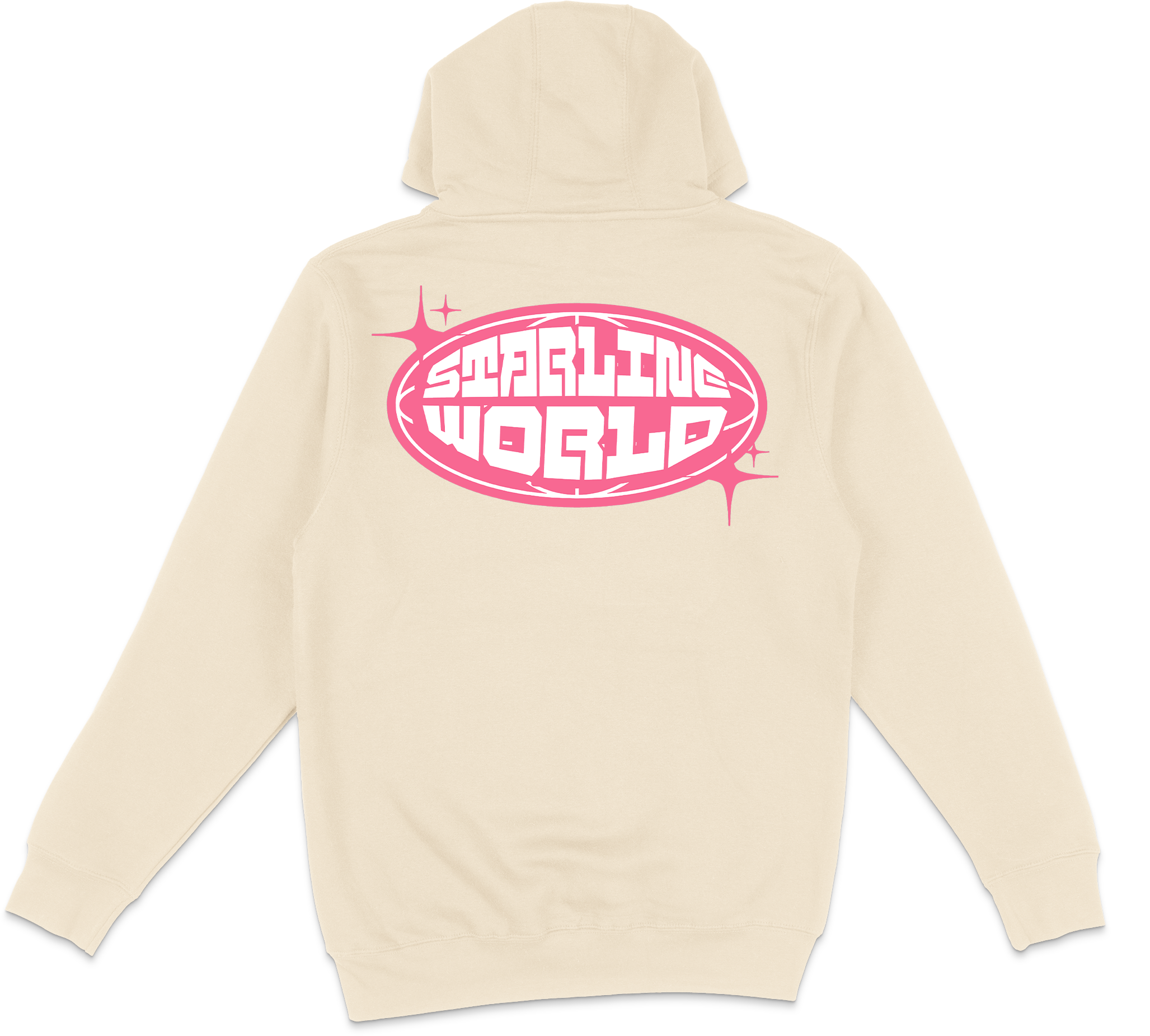 StarlineWorld (Bone-Pink) Hoodie