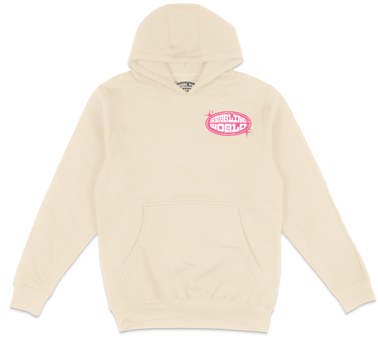 StarlineWorld (Bone-Pink) Hoodie