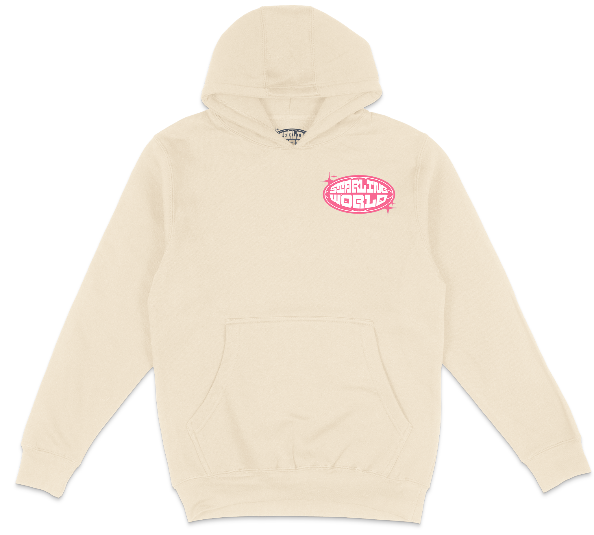 StarlineWorld (Bone-Pink) Hoodie