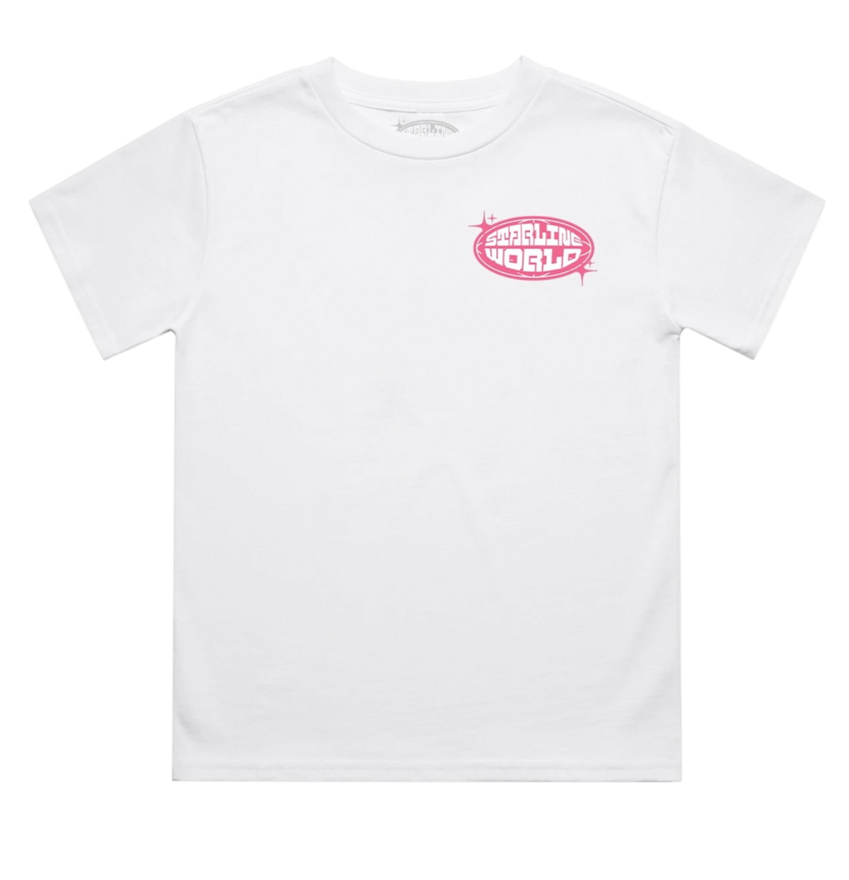 StarlineWorld KIDS (White-Pink) Tee