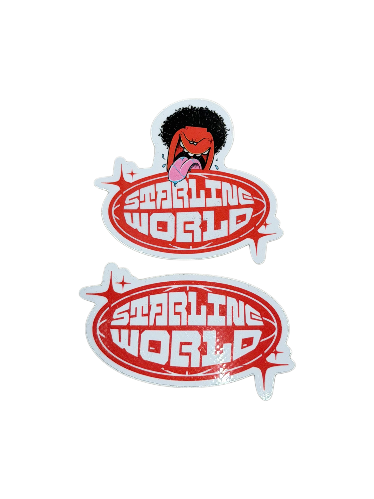 StarlineWorld Red Stickers
