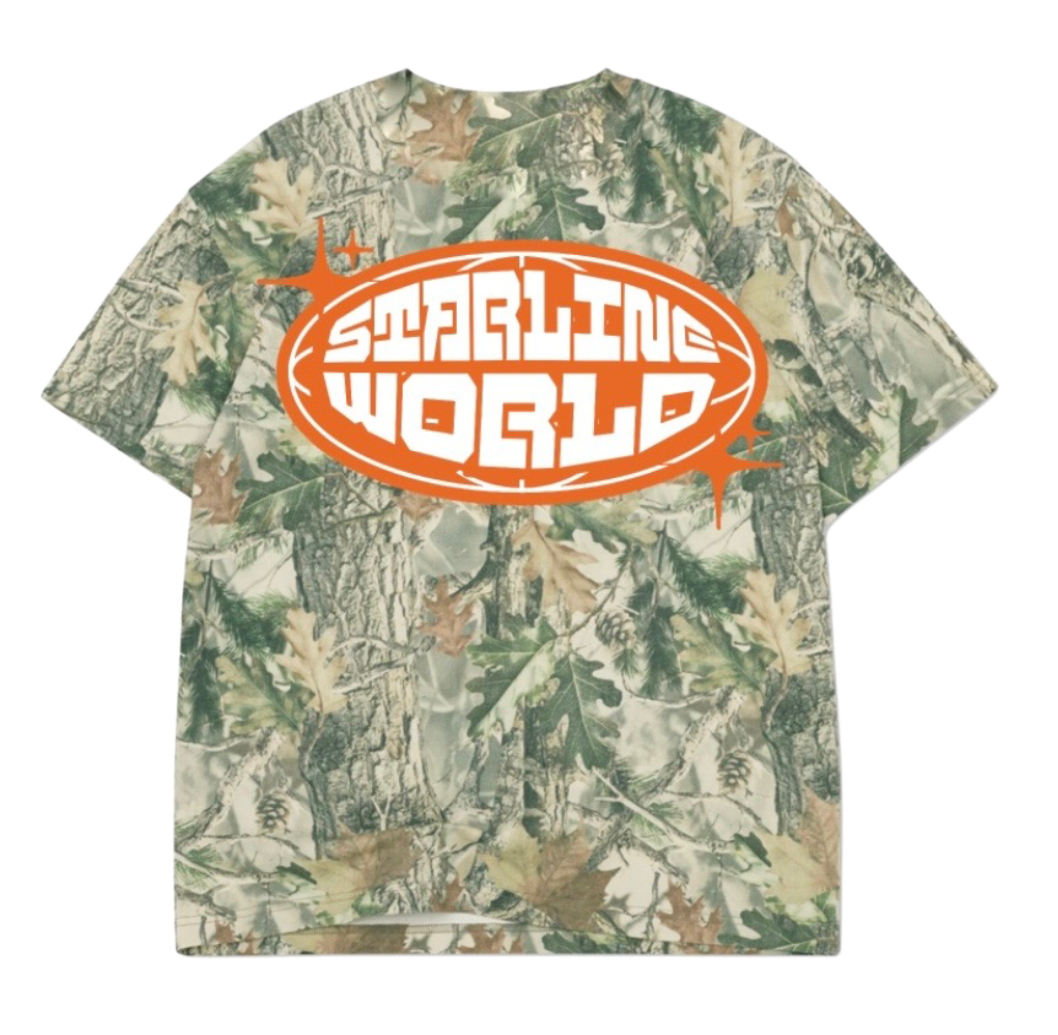 StarlineWorld (Camo-Orange) Tee