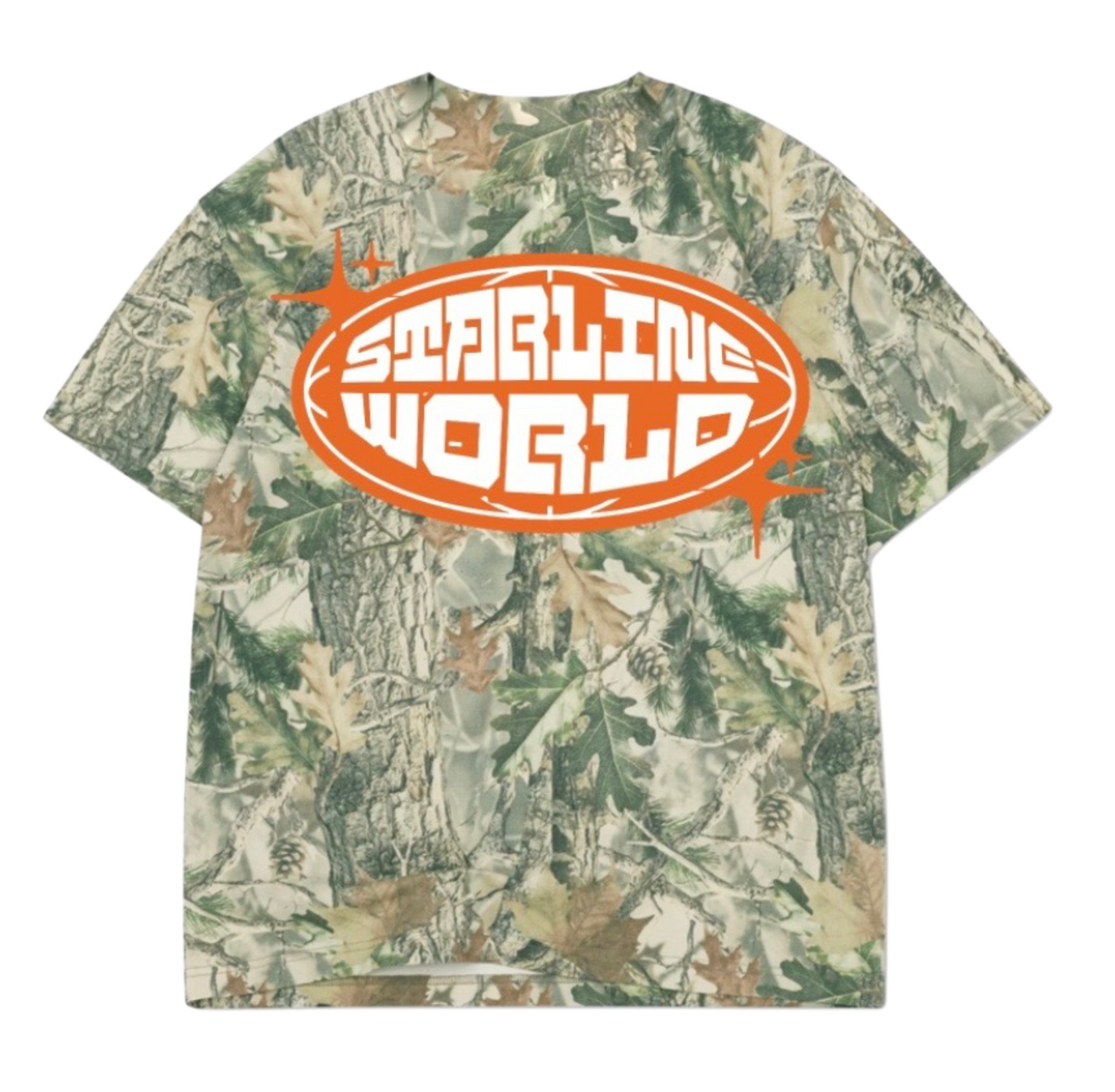 StarlineWorld (Camo-Orange) Tee