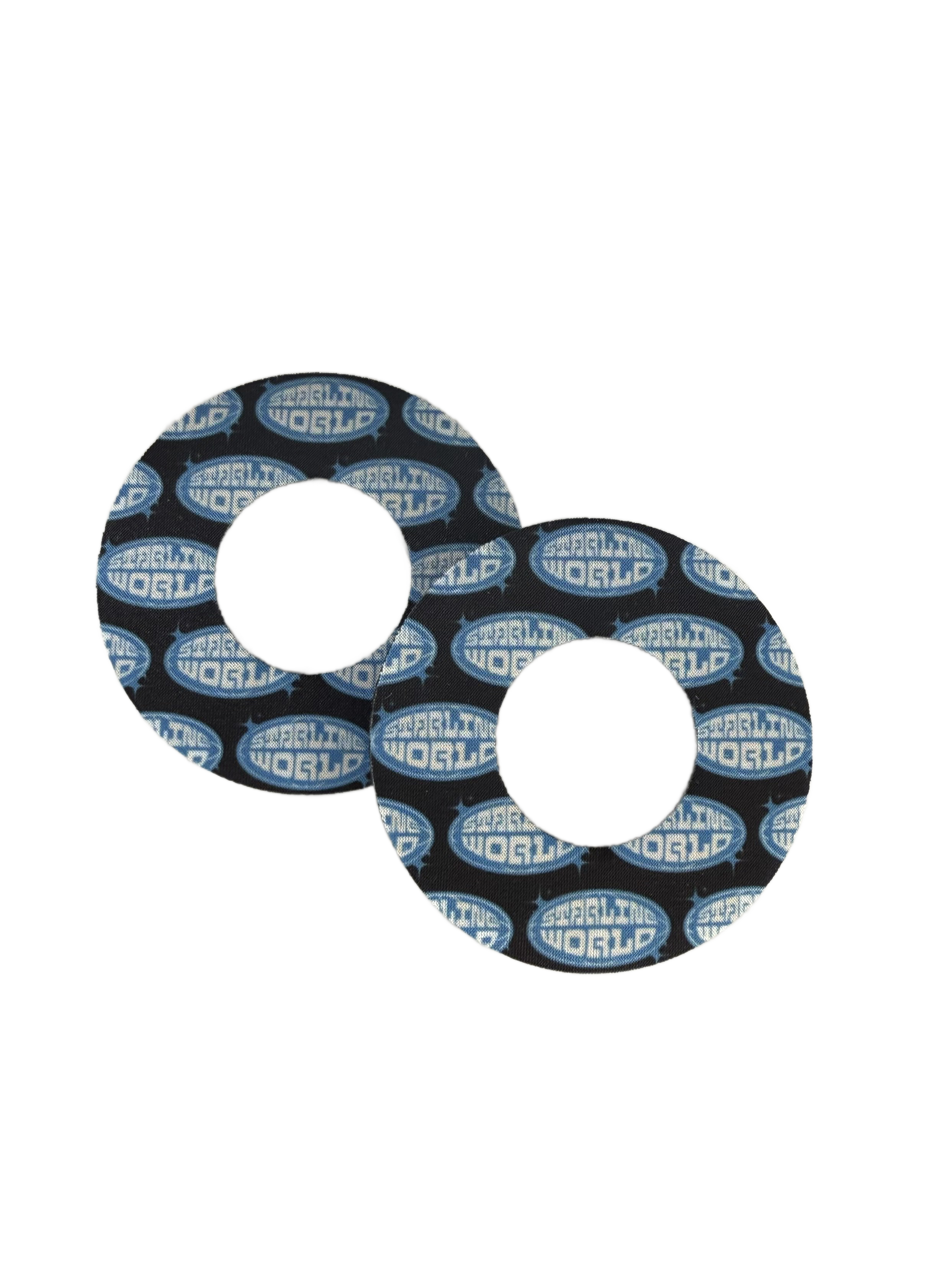 StarlineWorld (Black-Blue) Grip Donuts