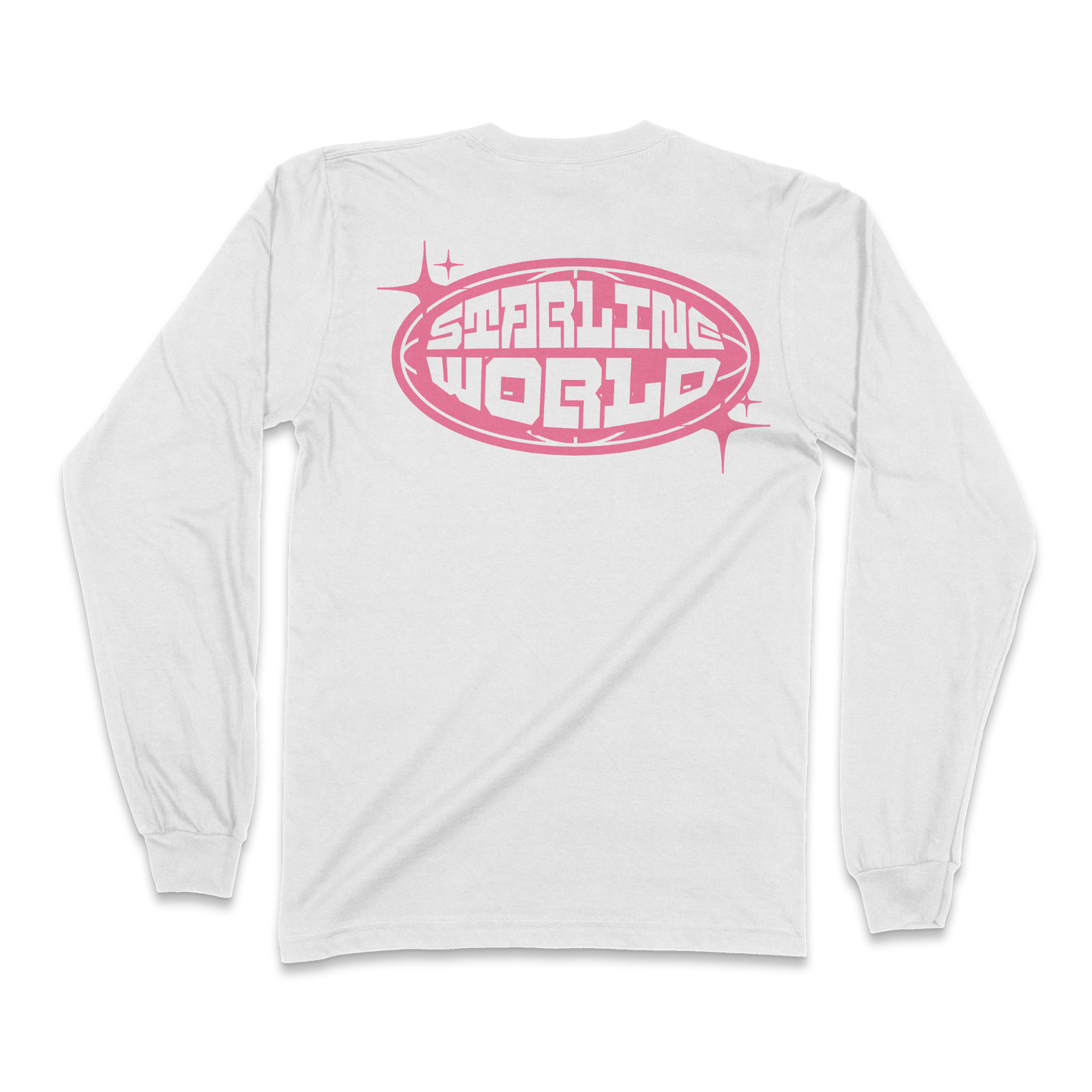 StarlineWorld (White-Pink) Long Sleeve