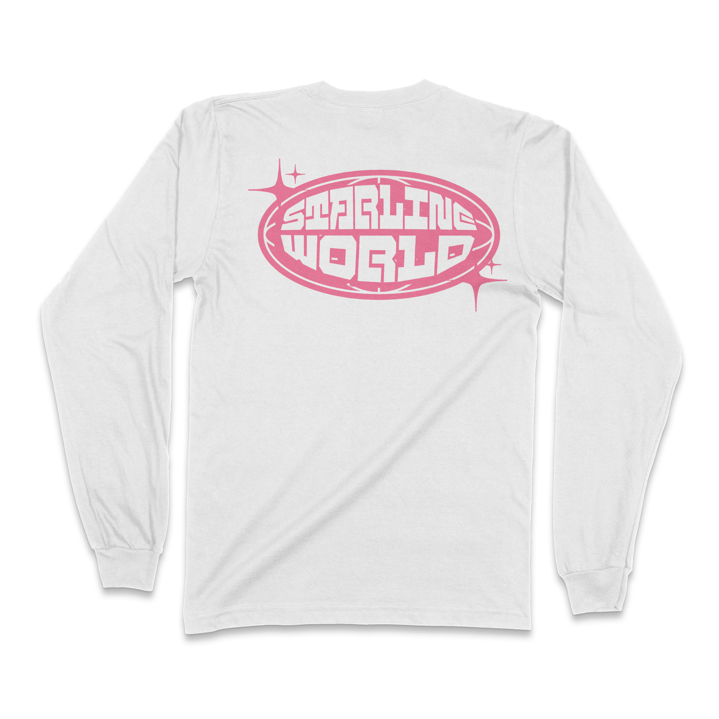 StarlineWorld (White-Pink) Long Sleeve