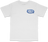 StarlineWorld (White-SPARKLY-Blue) Tee