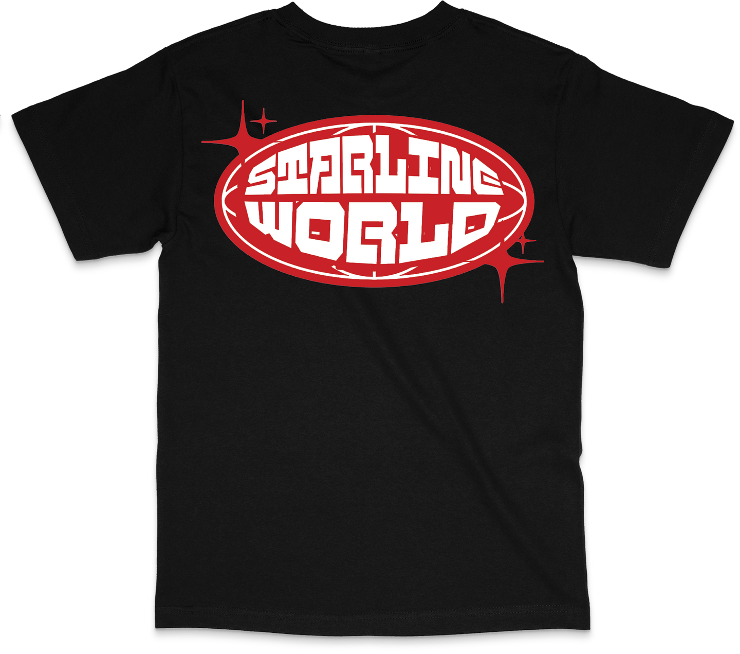 StarlineWorld (Black-Red) Tee