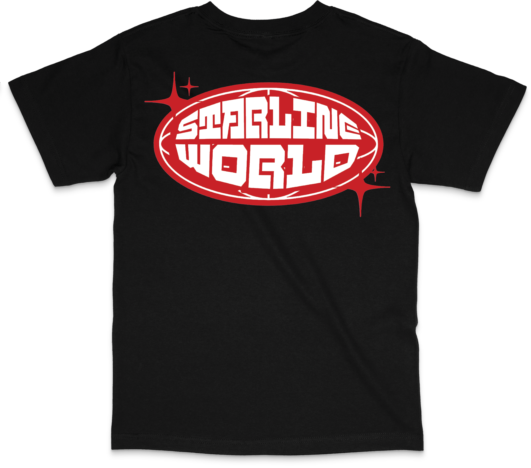 StarlineWorld (Black-Red) Tee